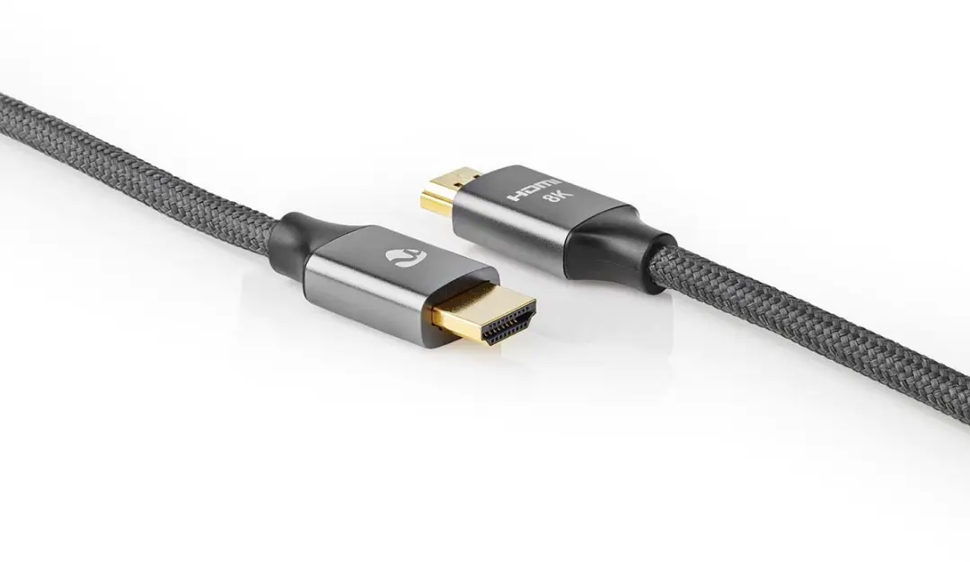 Nedis Ultra High Speed HDMI-kabel 8K 48Gbps 3m - Gun Metal Grijs
