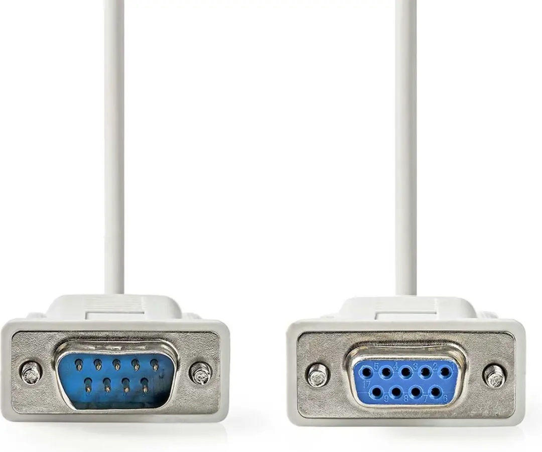 Nedis CCGL52010IV20 Seriële Kabel D-SUB 9 M/F