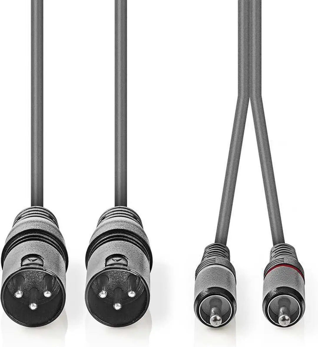 Nedis Gebalanceerde Audiokabel XLR-RCA 1.5m