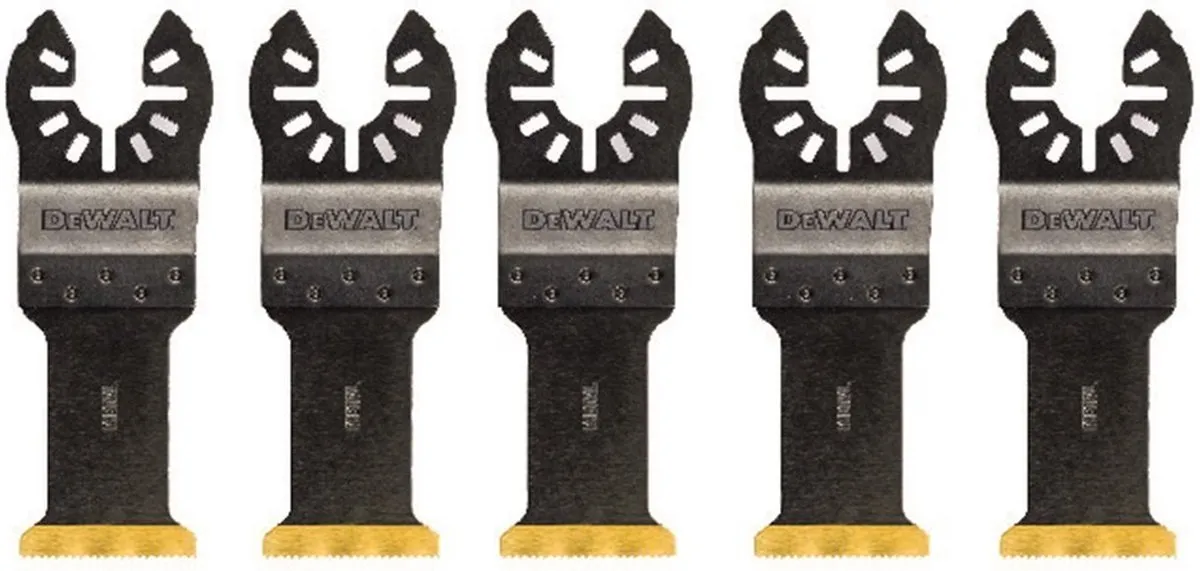 DeWalt DT20727 Multitool Zaagblad Metaal - 5 Stuks - afbeelding 6 van 6