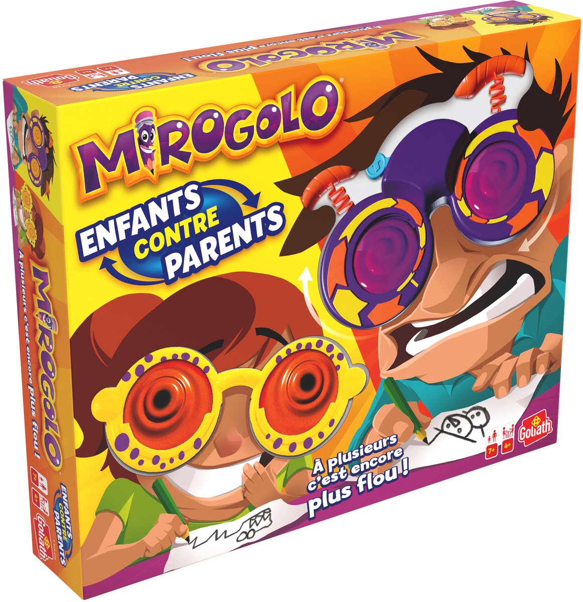 Bordspel Goliath Mirogolo Child against Parents (FR)