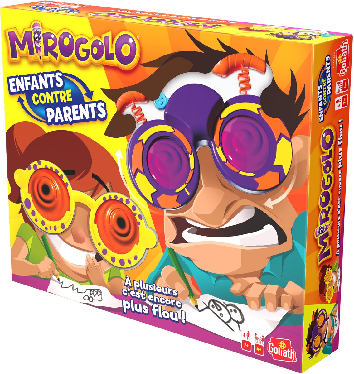 Bordspel Goliath Mirogolo Child against Parents (FR)