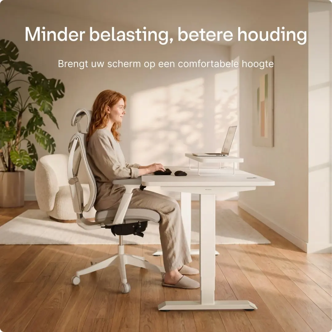 Desktronic Monitorstandaard SKU_945 - 2 Schermen 114x28cm