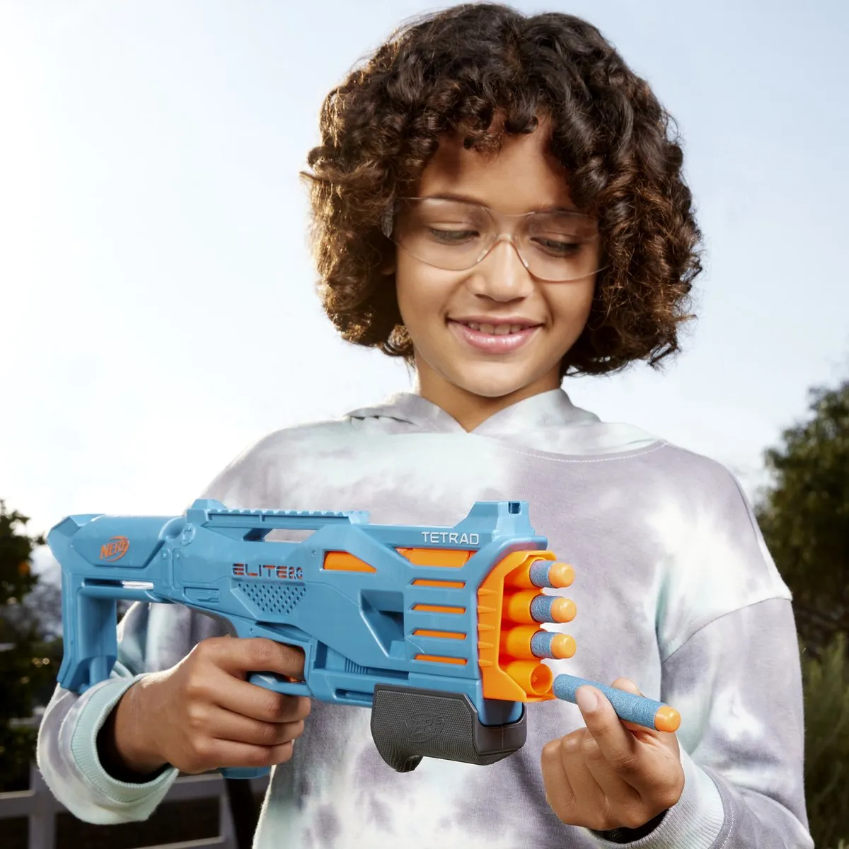 Nerf Elite 2.0 Tetrad QS-4 - Blauw