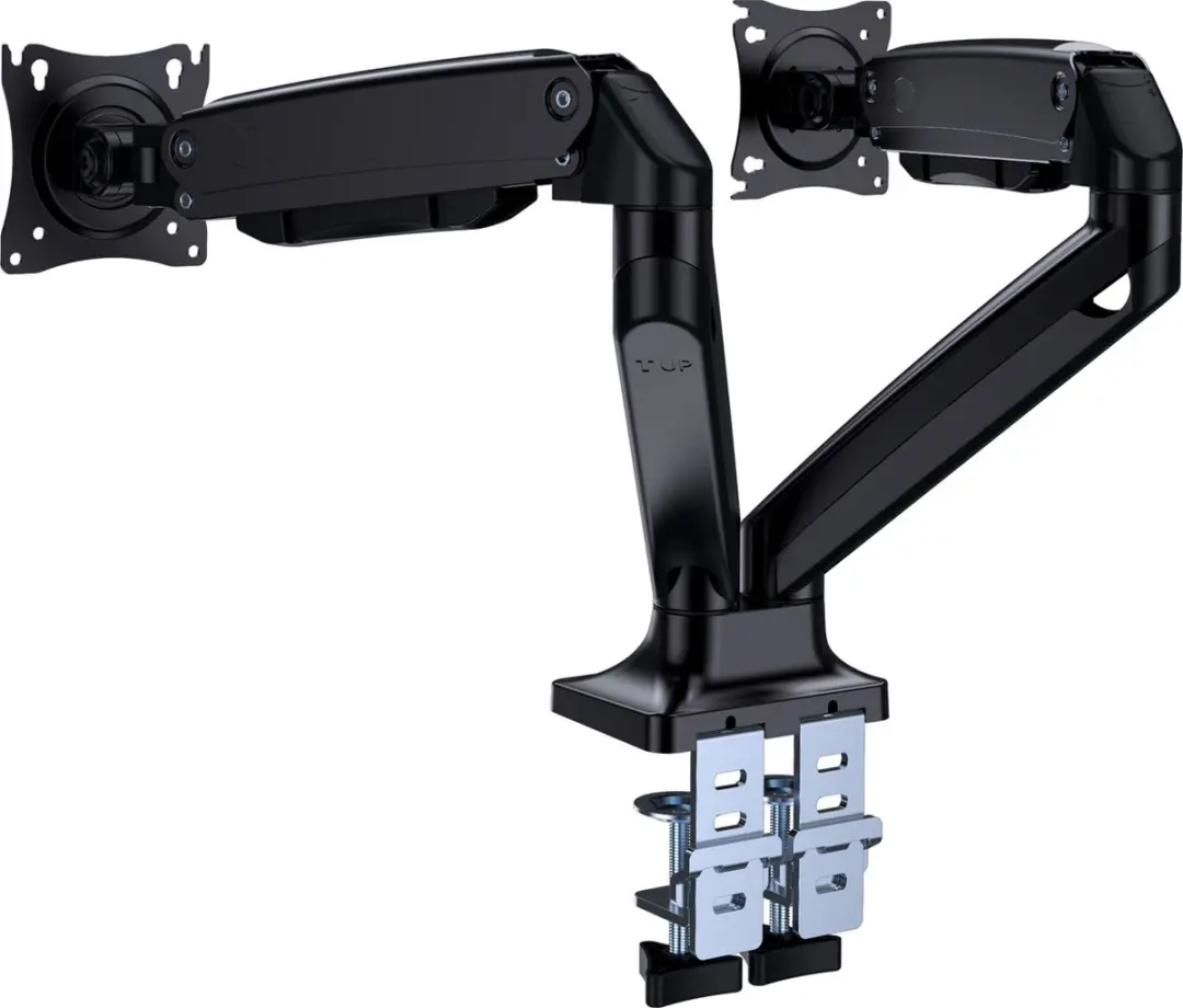 Gembird MA-DA2-03 Full-Motion Monitorarm - 17"-35" - Zwart - afbeelding 6 van 6