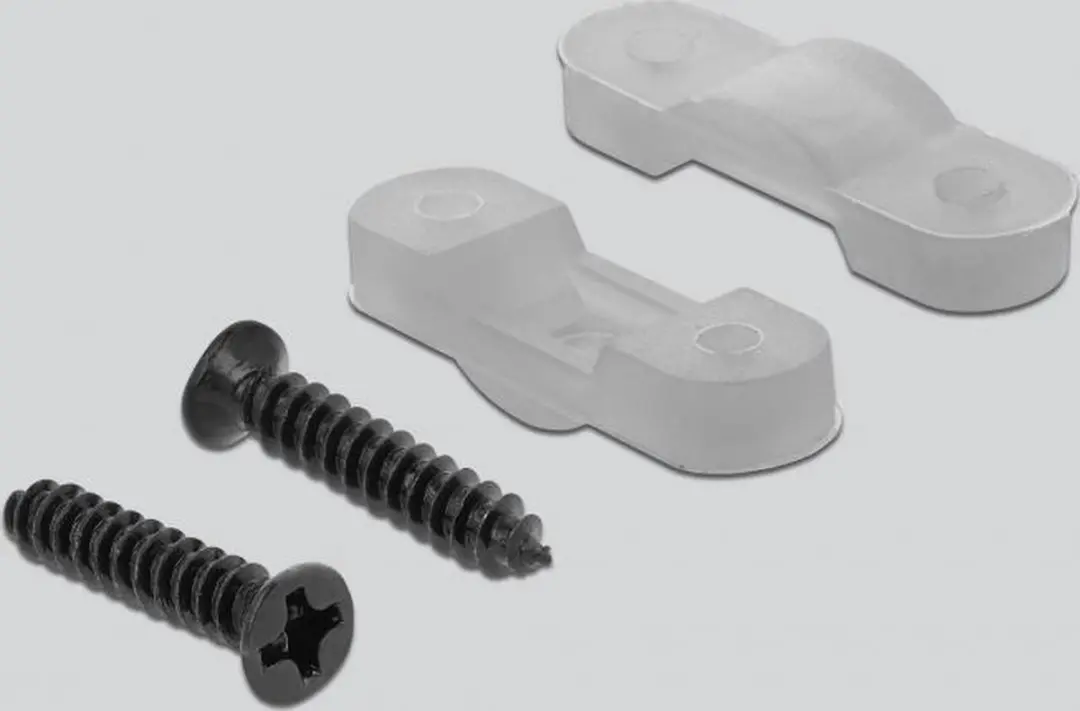 Delock VGA15 Vrouwelijk naar Terminal Block Adapter - Zwart/Blauw