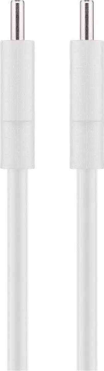 Goobay USB-C naar USB-C Kabel 66315 - 0,5m - 60W - Wit - 10 Stuks