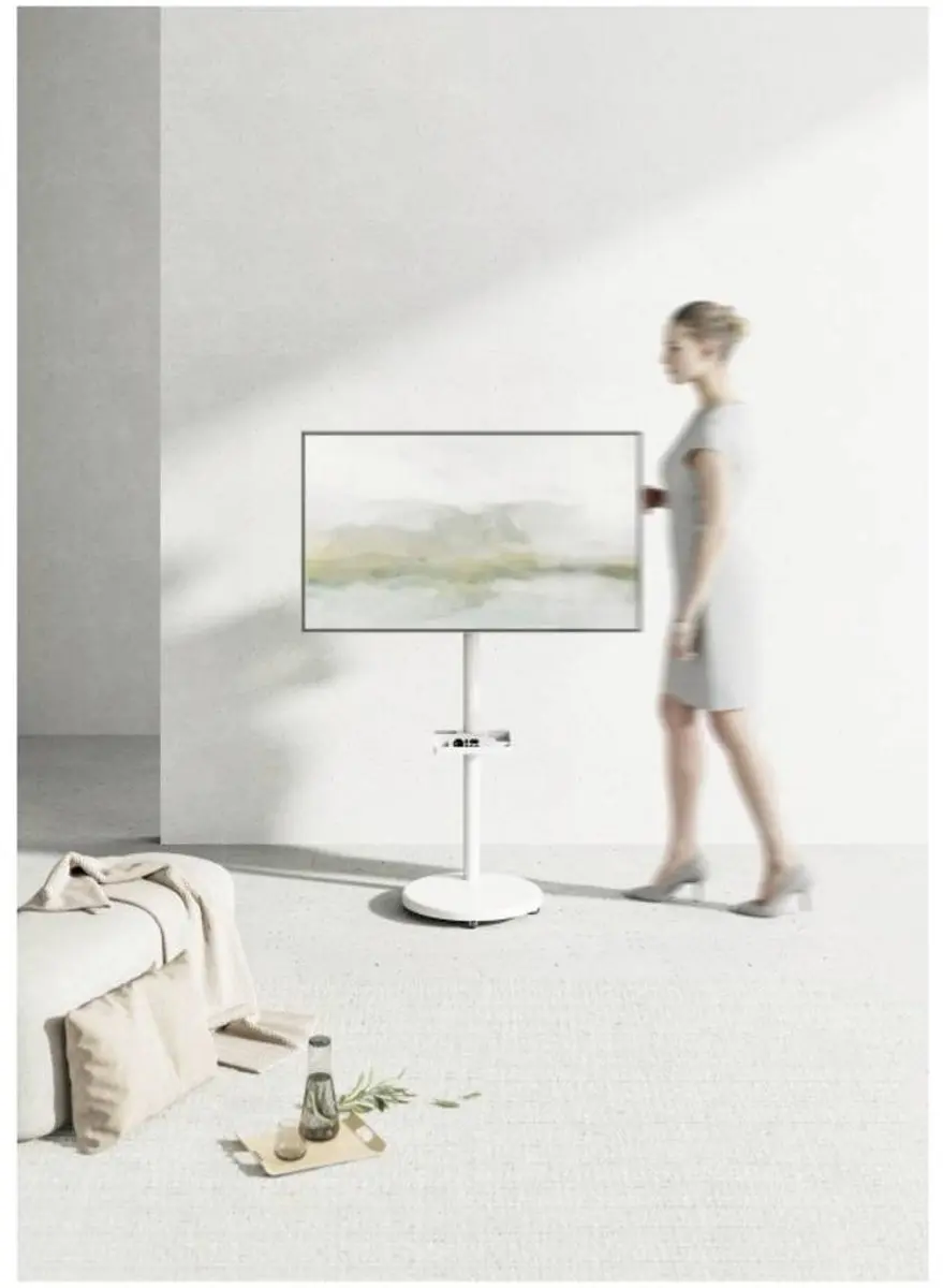Reflecta TV Stand 43P-2020T 43" - Wit - Kantelbaar/zwenkbaar