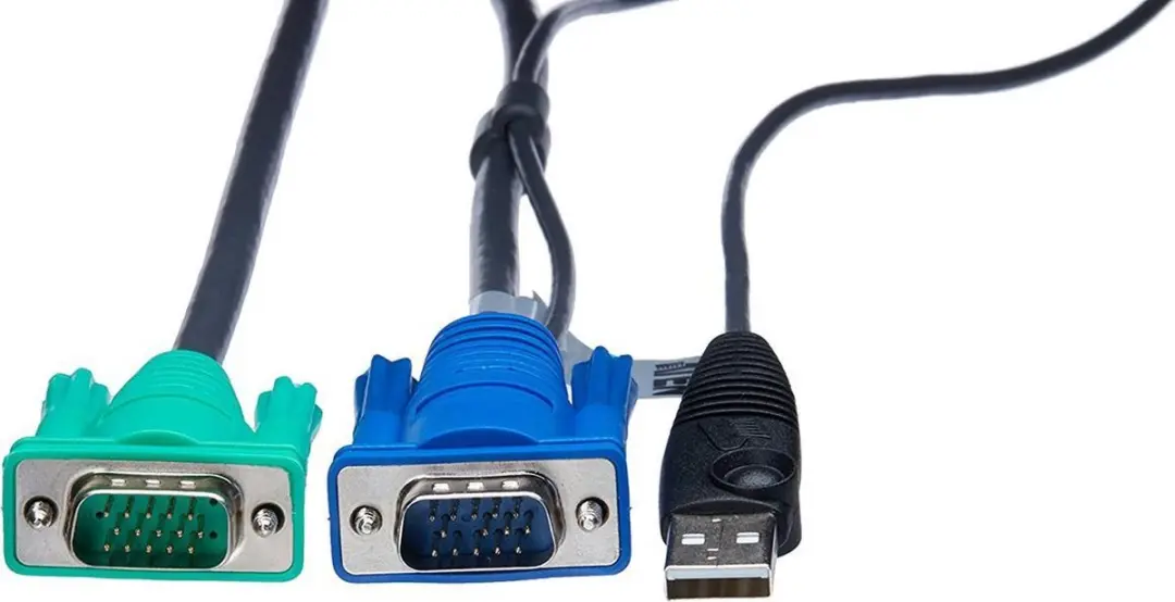 Aten 2L-5205U KVM-kabel VGA USB - 5m - Zwart