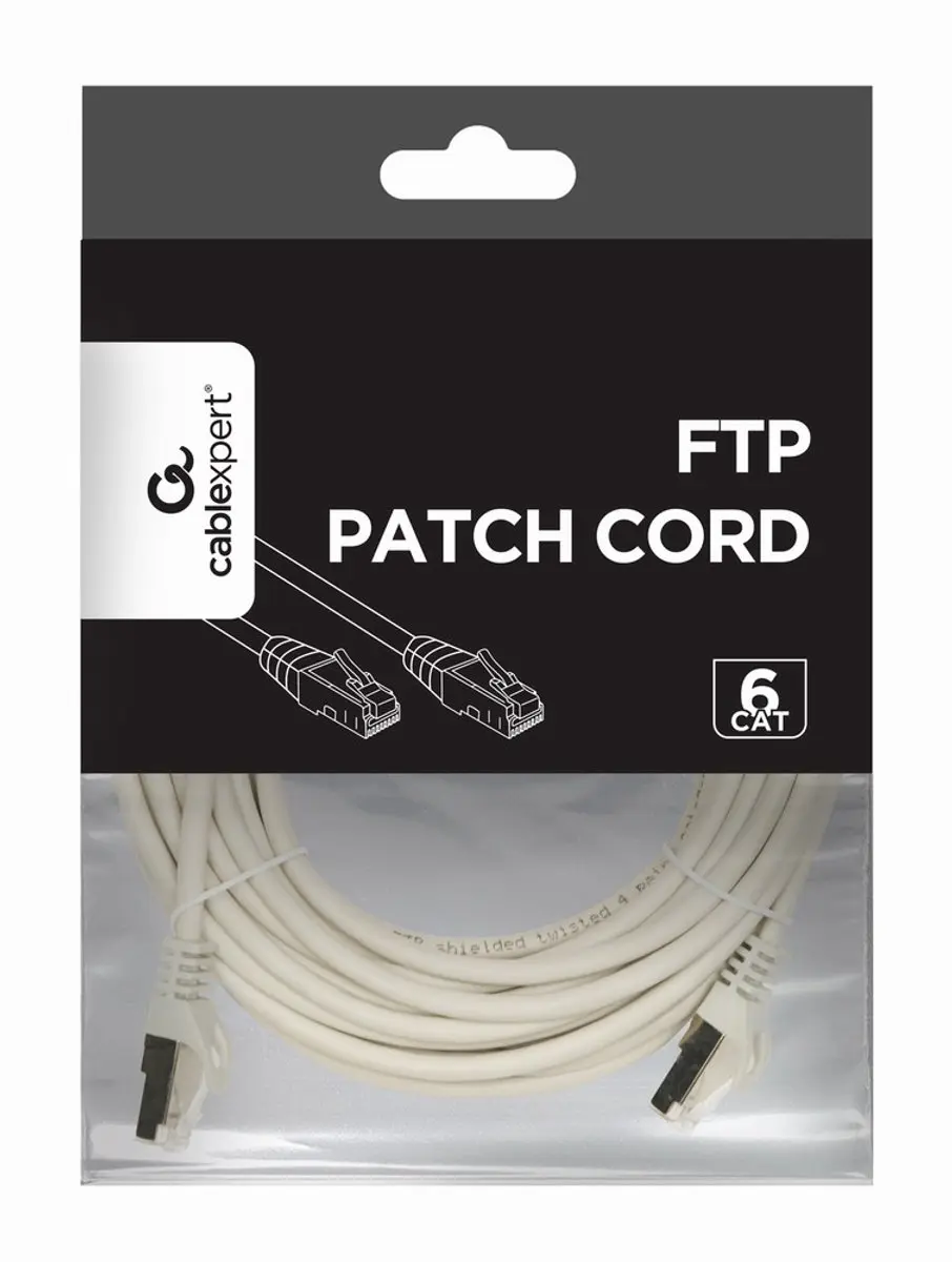 Gembird CablExpert PP6-7.5M FTP Cat6 Kabel - 7.5m - Grijs