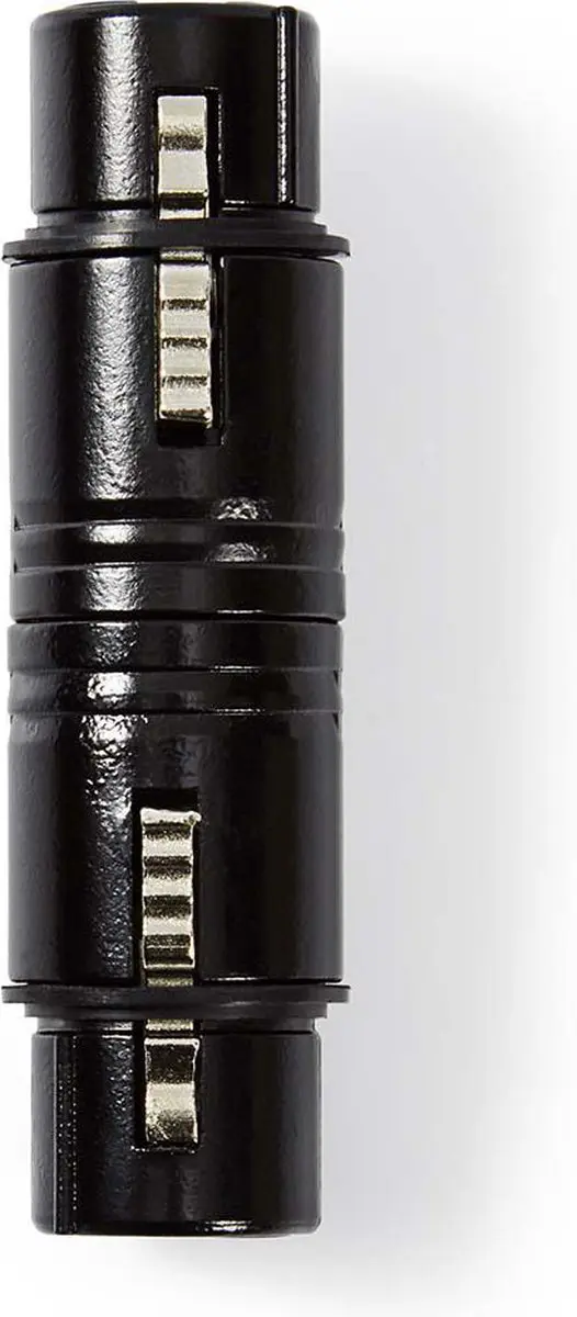 Nedis XLR-Adapter COTP15920BK - 3-Pins Female - Zwart