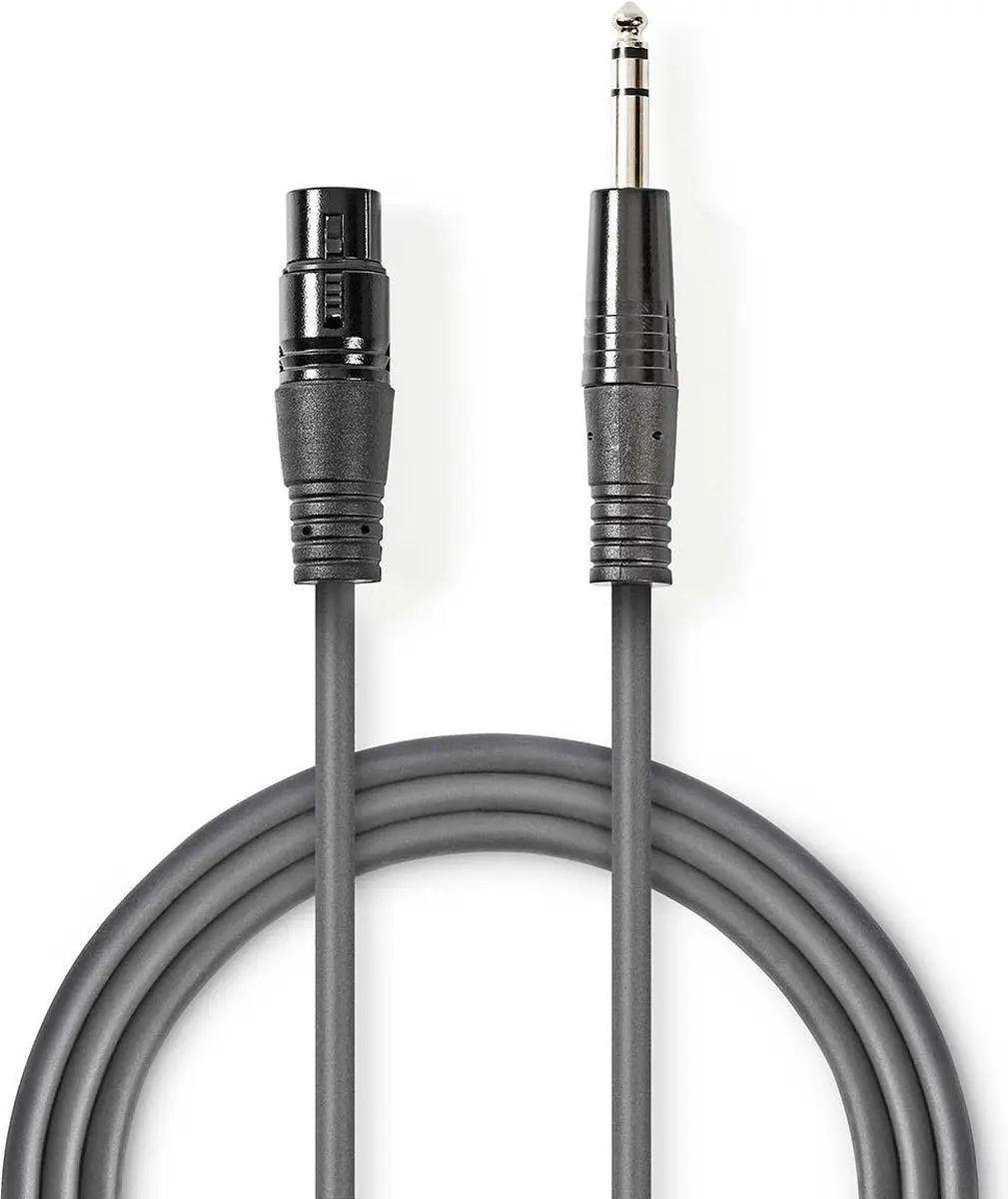 Nedis Gebalanceerde Audiokabel XLR 3-Pins Female