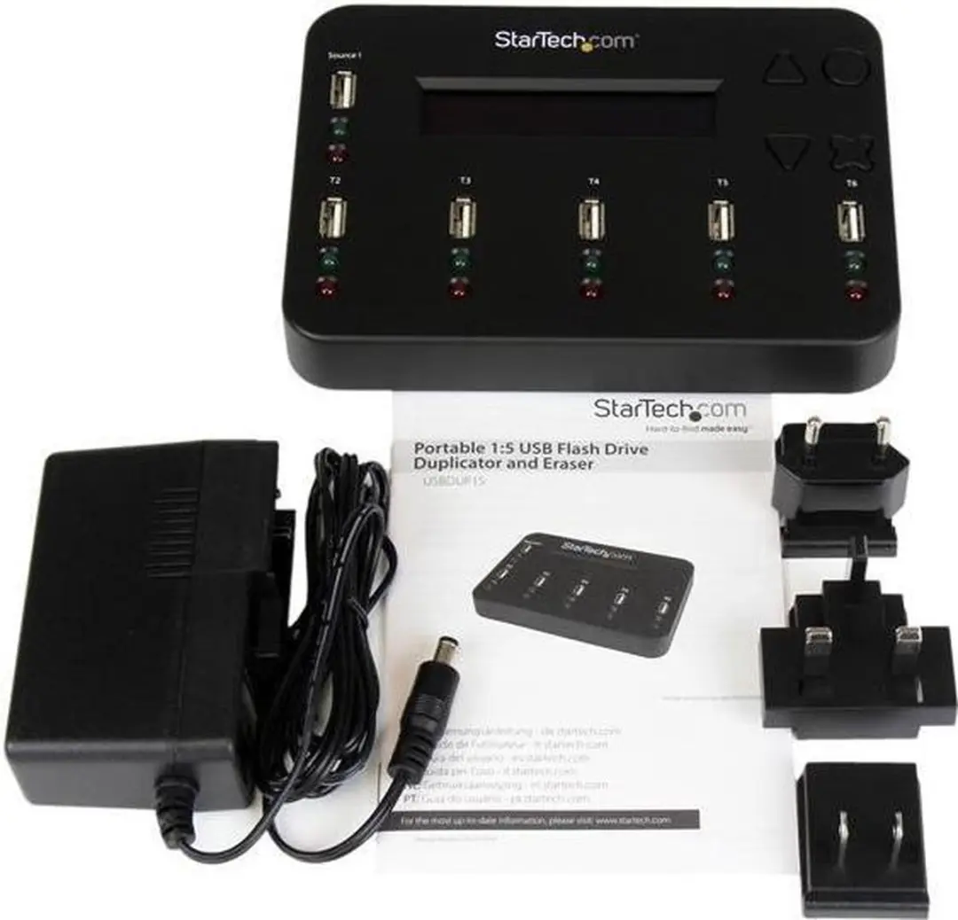 Startech USBDUP15 USB Flash Drive Duplicator - Zwart