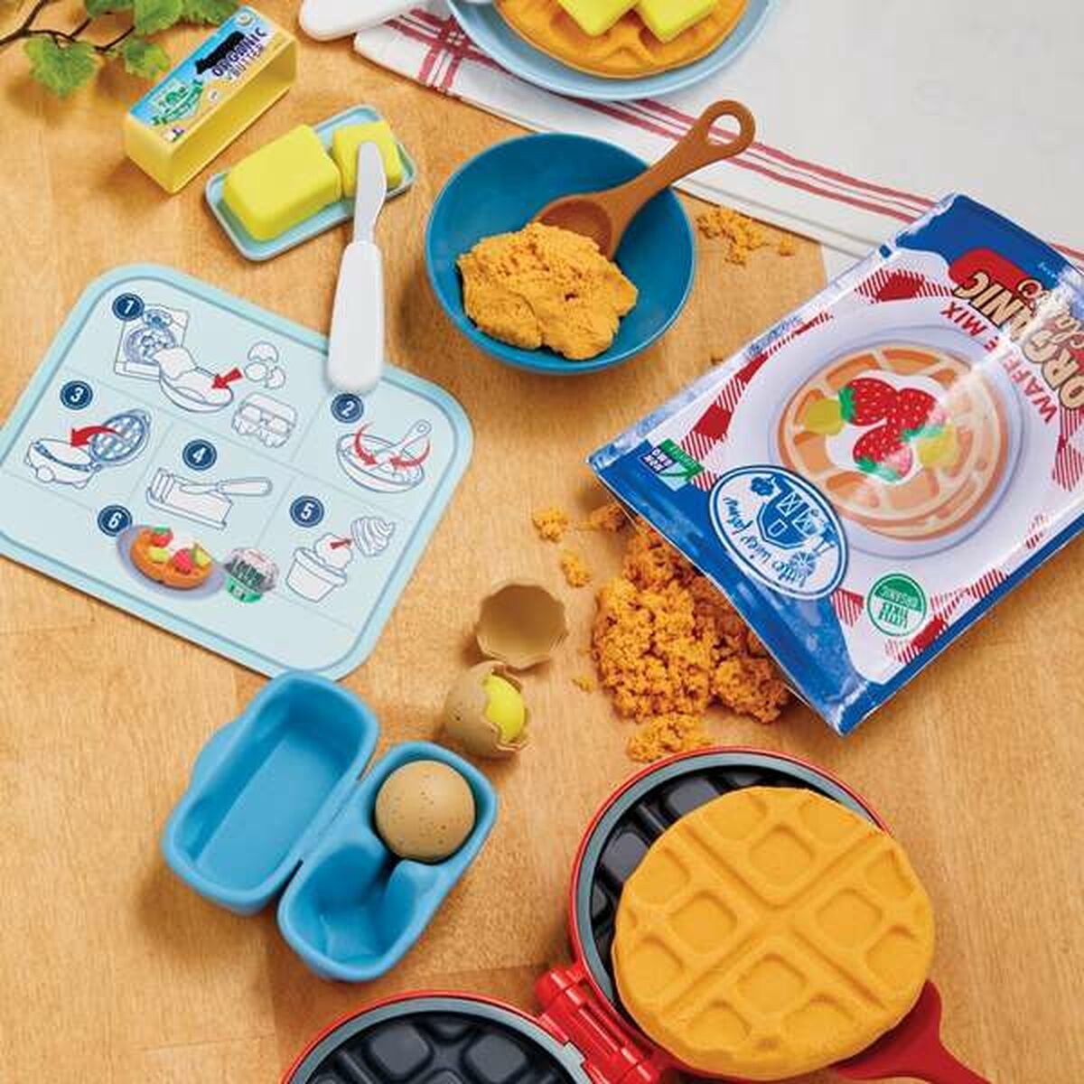 Little Tikes Waffels-set Creatieve Koks Transparant