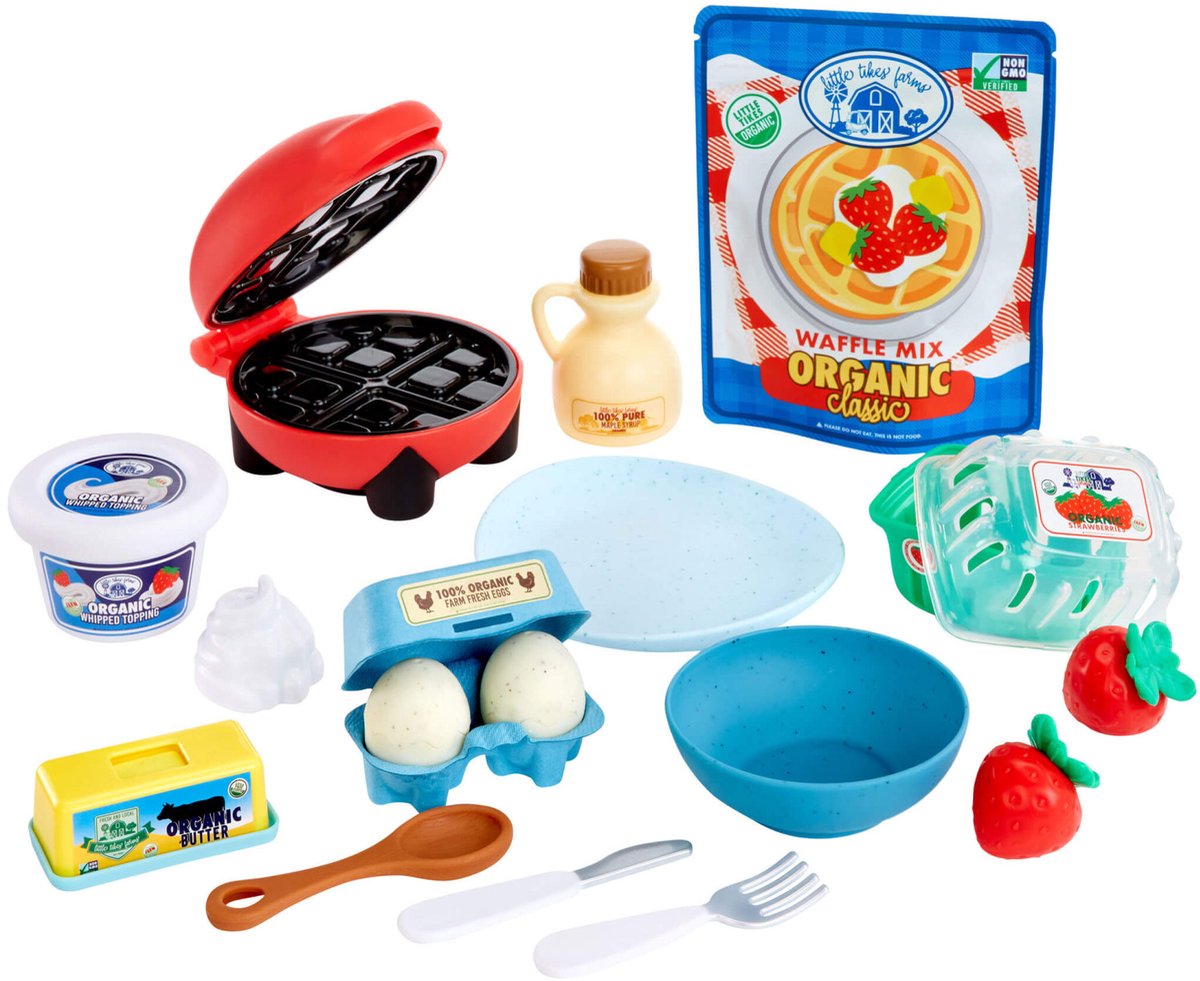 Little Tikes Waffels-set Creatieve Koks Transparant