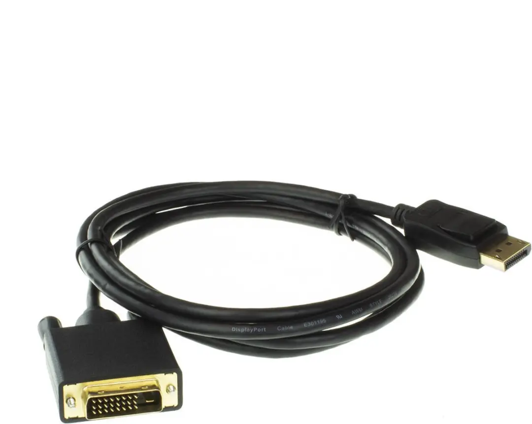 ACT AC7505 DisplayPort naar DVI Kabel - Verguld - 1,8m