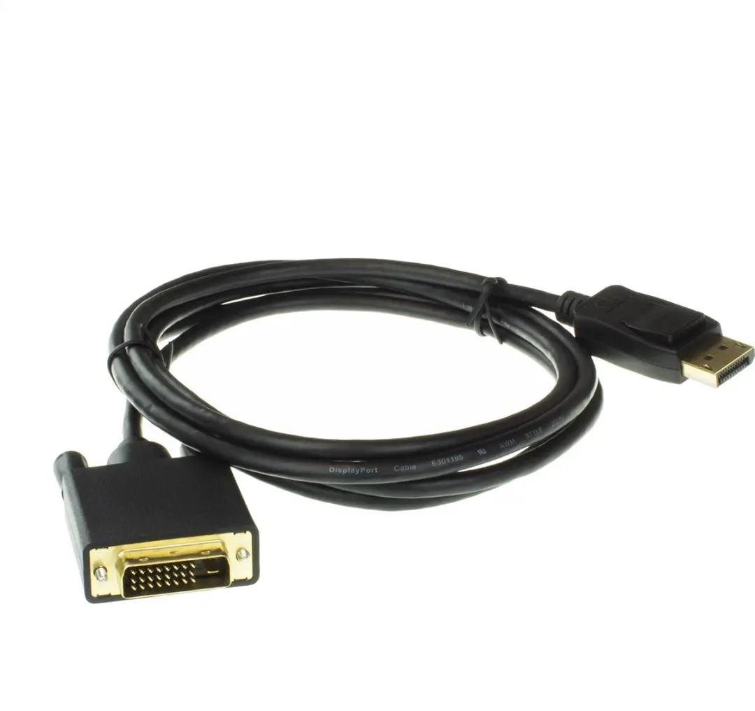 ACT AC7505 DisplayPort naar DVI Kabel - Verguld - 1,8m
