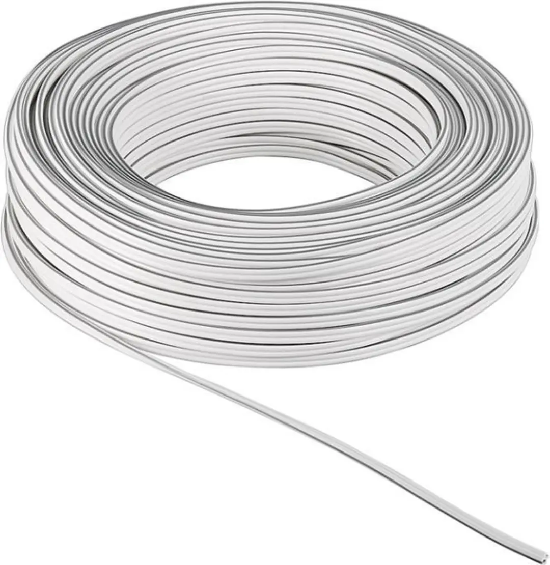 Goobay CCA Luidsprekerkabel 2x4.00mm² - 25m - Wit