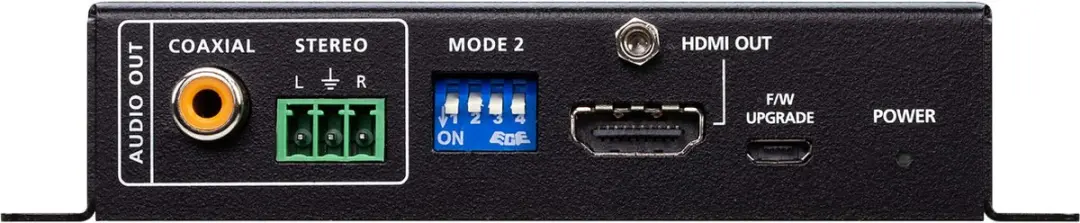 ATEN VC882 True 4K HDMI Repeater - Audio Embedder/De-Embedder - Zwart