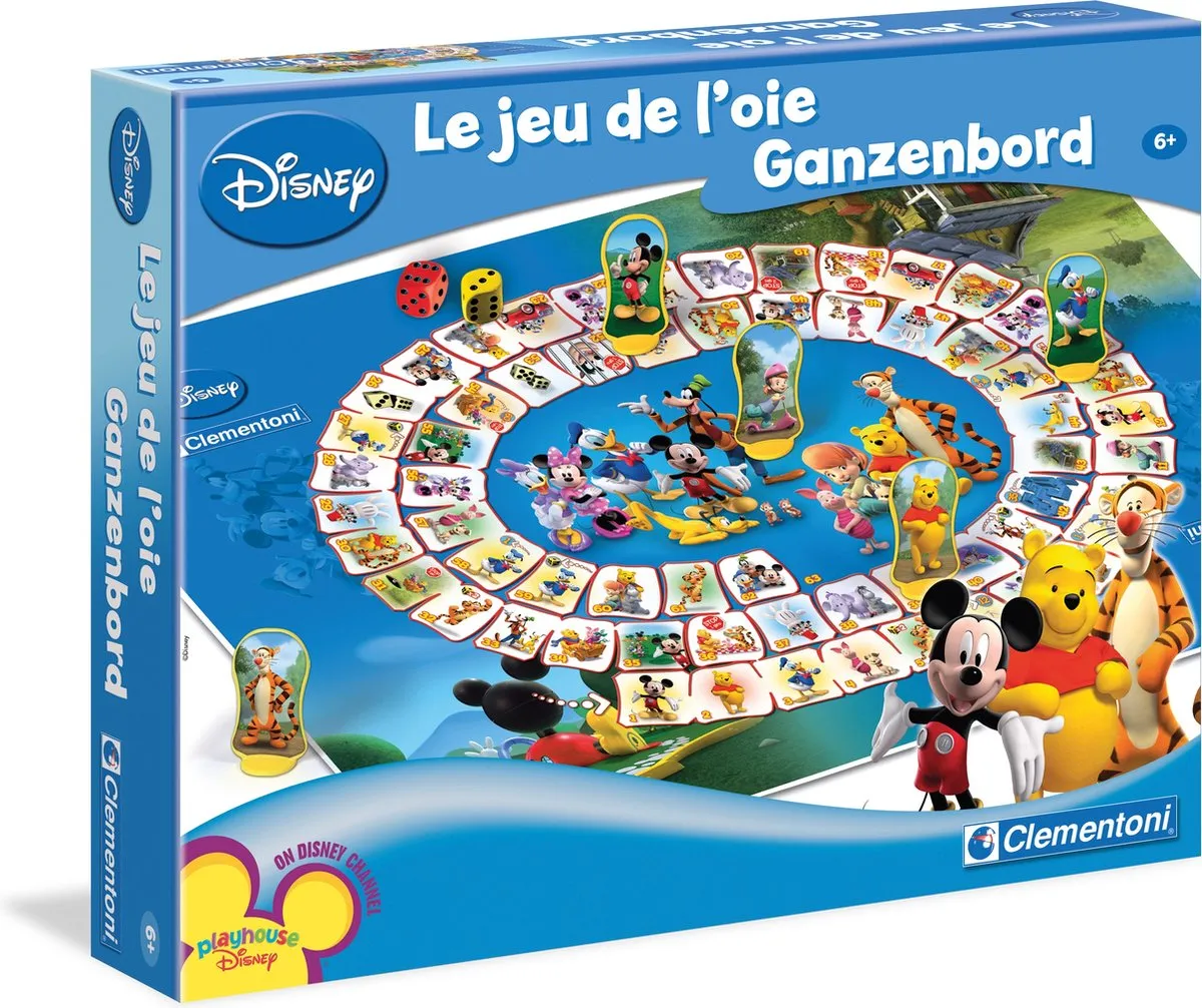 Clementoni Ganzenbord Disney Bordspel - 66273
