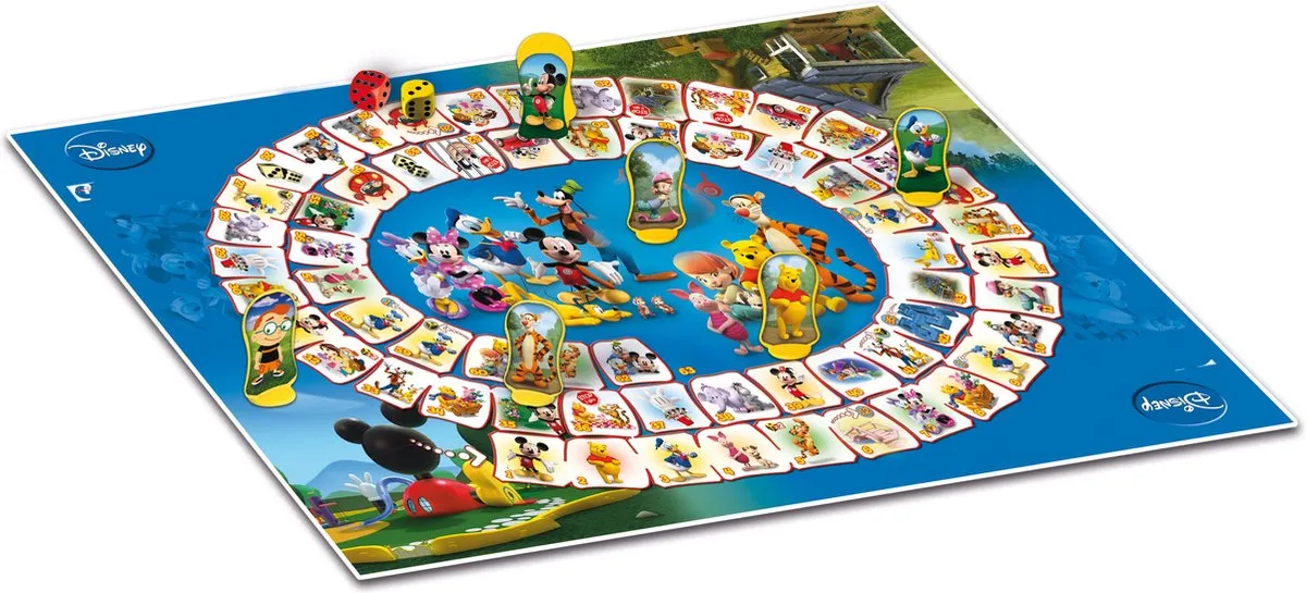 Clementoni Ganzenbord Disney Bordspel - 66273