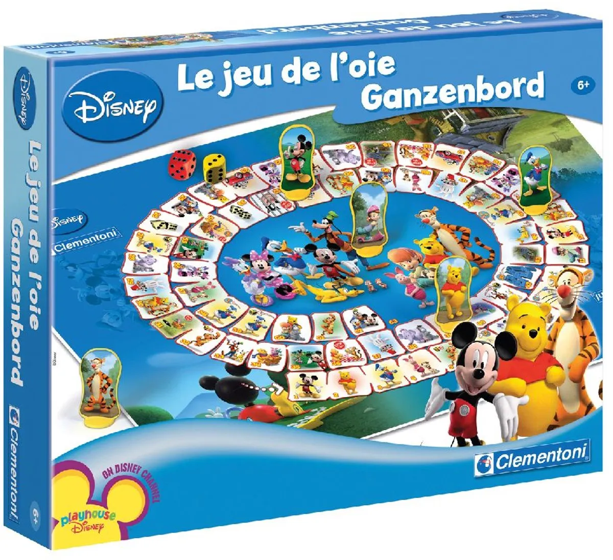 Clementoni Ganzenbord Disney Bordspel - 66273