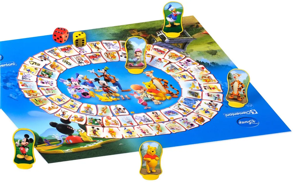 Clementoni Ganzenbord Disney Bordspel - 66273