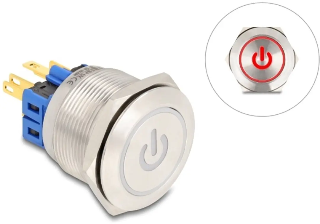 Delock Push Button 25mm