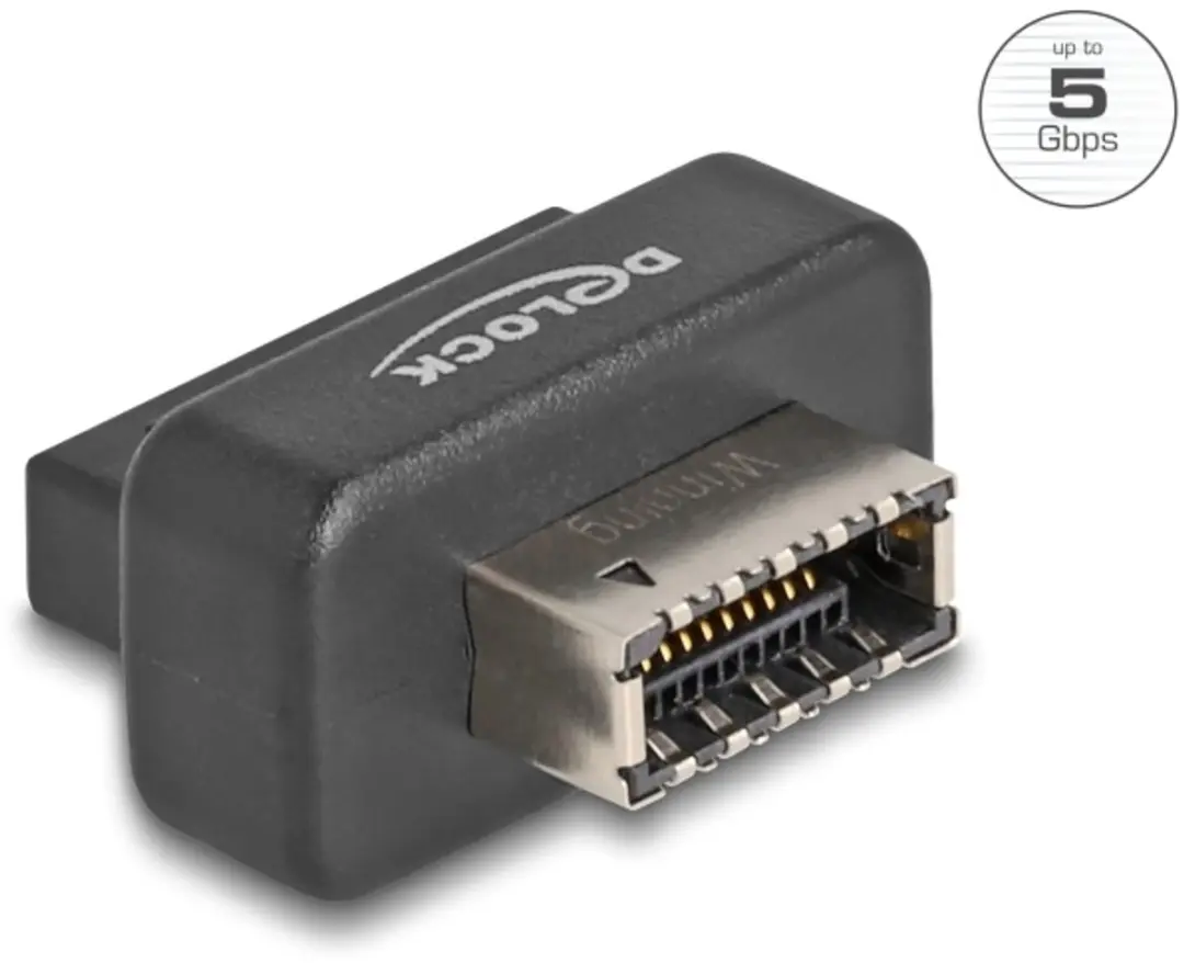 Delock USB 5Gbps Adapter Pin Header naar Type-E Key A