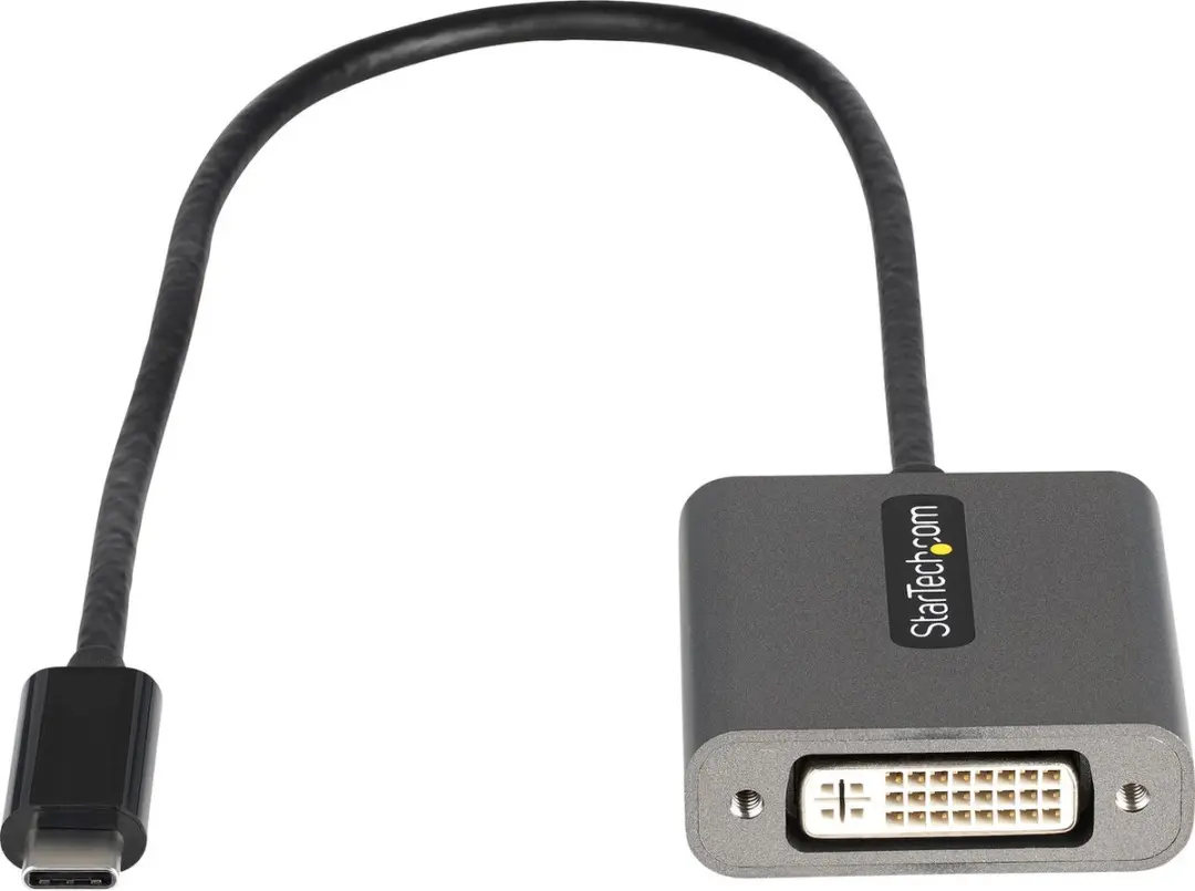 Startech CDP2DVIEC USB-C naar DVI Adapter - Metaal
