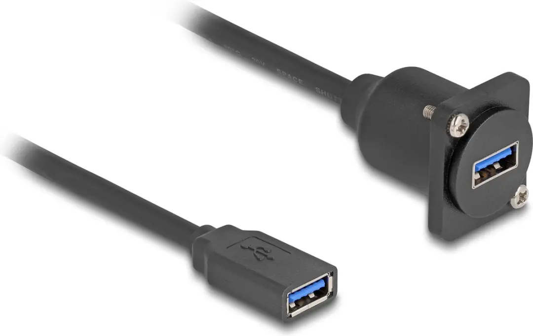 Delock D-Type USB 5Gbps Kabel A-vrouw naar A-vrouw 20cm