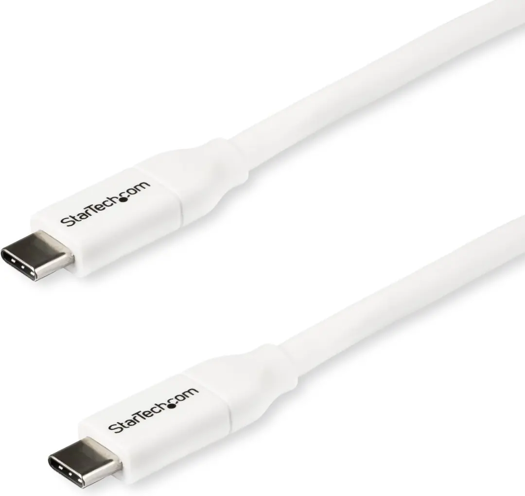 Startech USB2C5C2MW USB-C Kabel - 2m - Wit