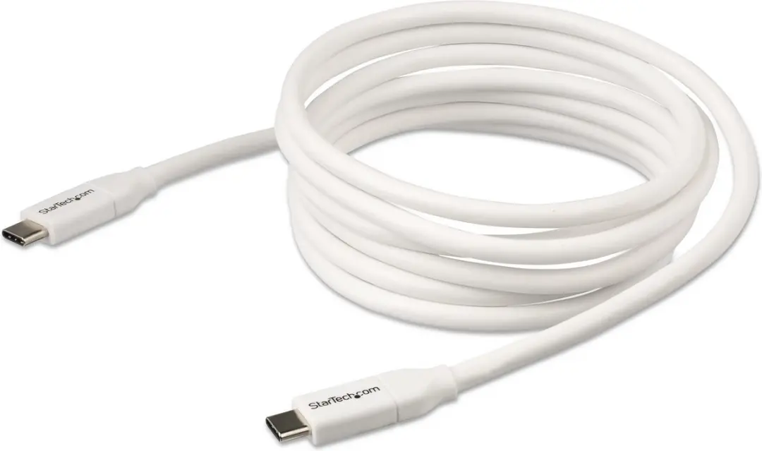 Startech USB2C5C2MW USB-C Kabel - 2m - Wit