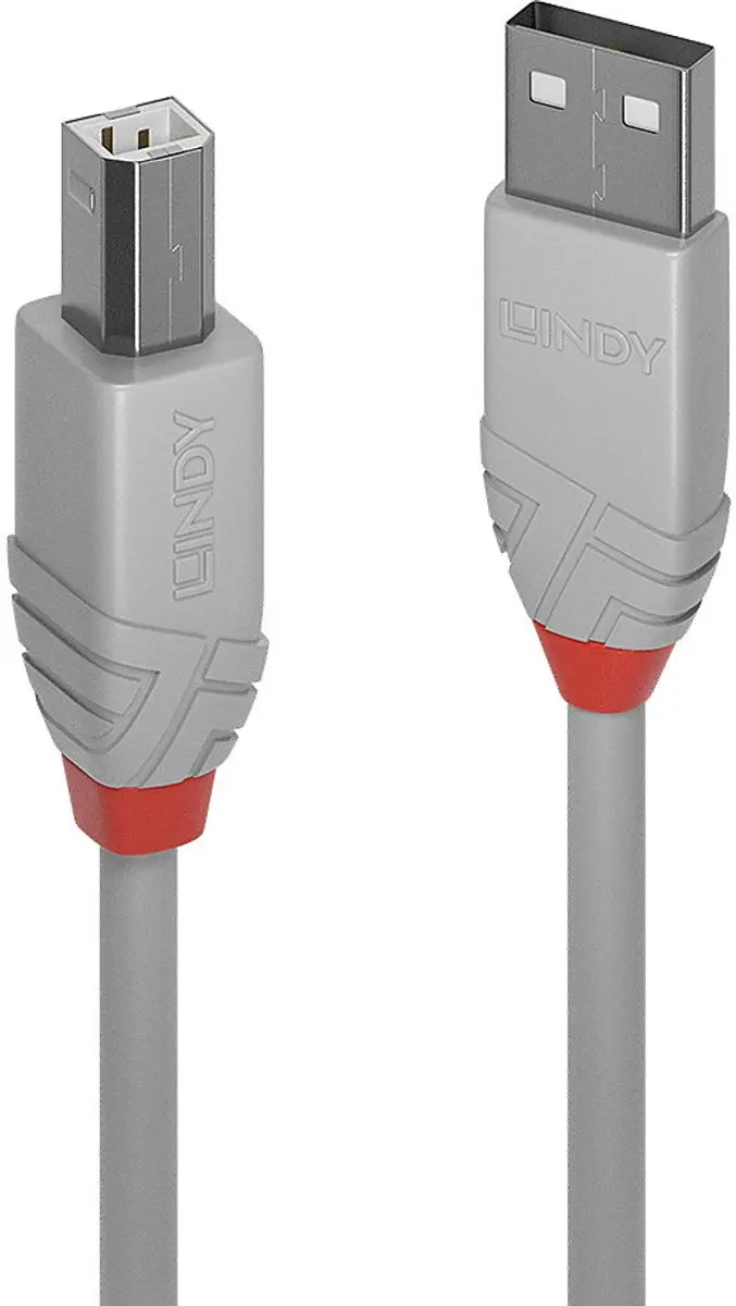 Lindy 36685 USB-kabel USB-A naar USB-B 5m