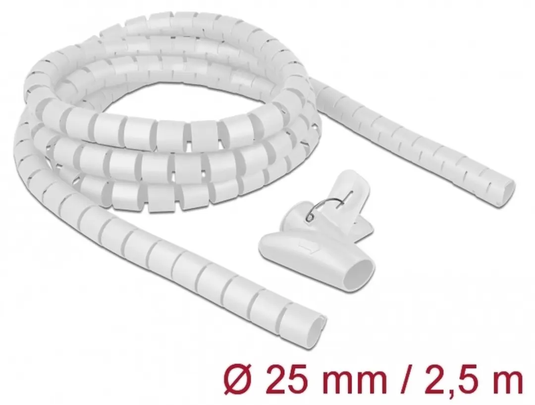 Delock Spiraalslang 2,5m x 25mm