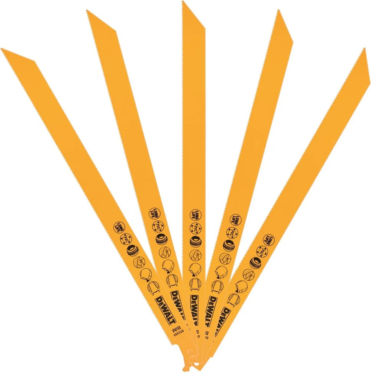 DeWalt DT2355-QZ Reciprozaagbladen