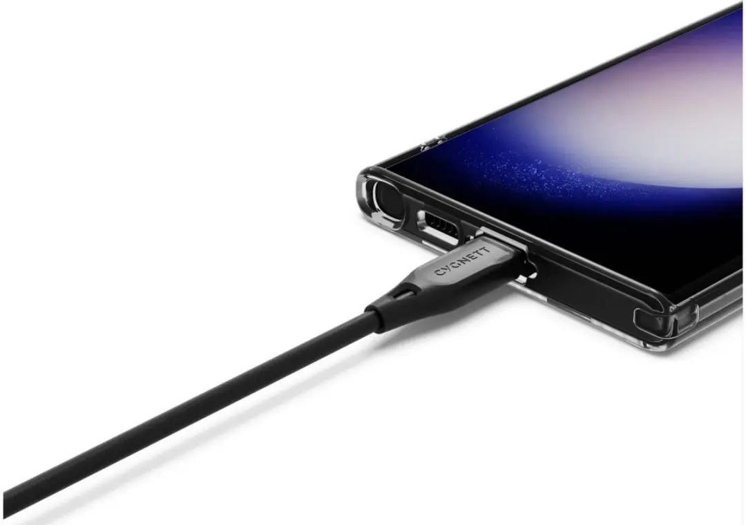 Cygnett USB-C naar USB-C Kabel 2m - Zwart