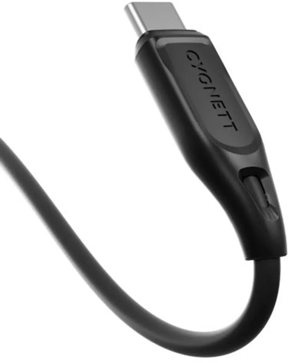 Cygnett USB-C naar USB-C Kabel 2m - Zwart