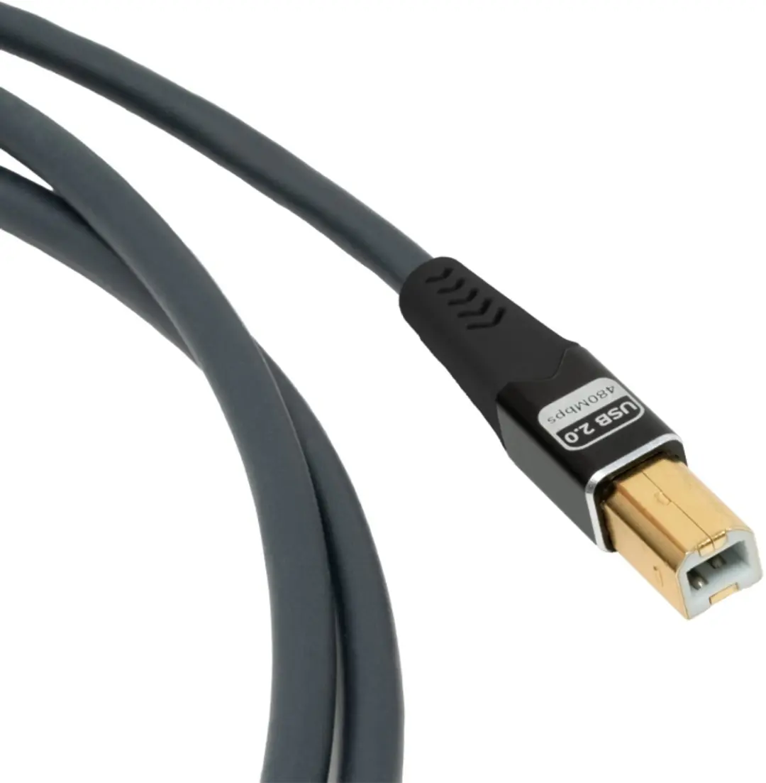 Oehlbach D1C9379 USB-kabel USB 2.0 10m - Antraciet