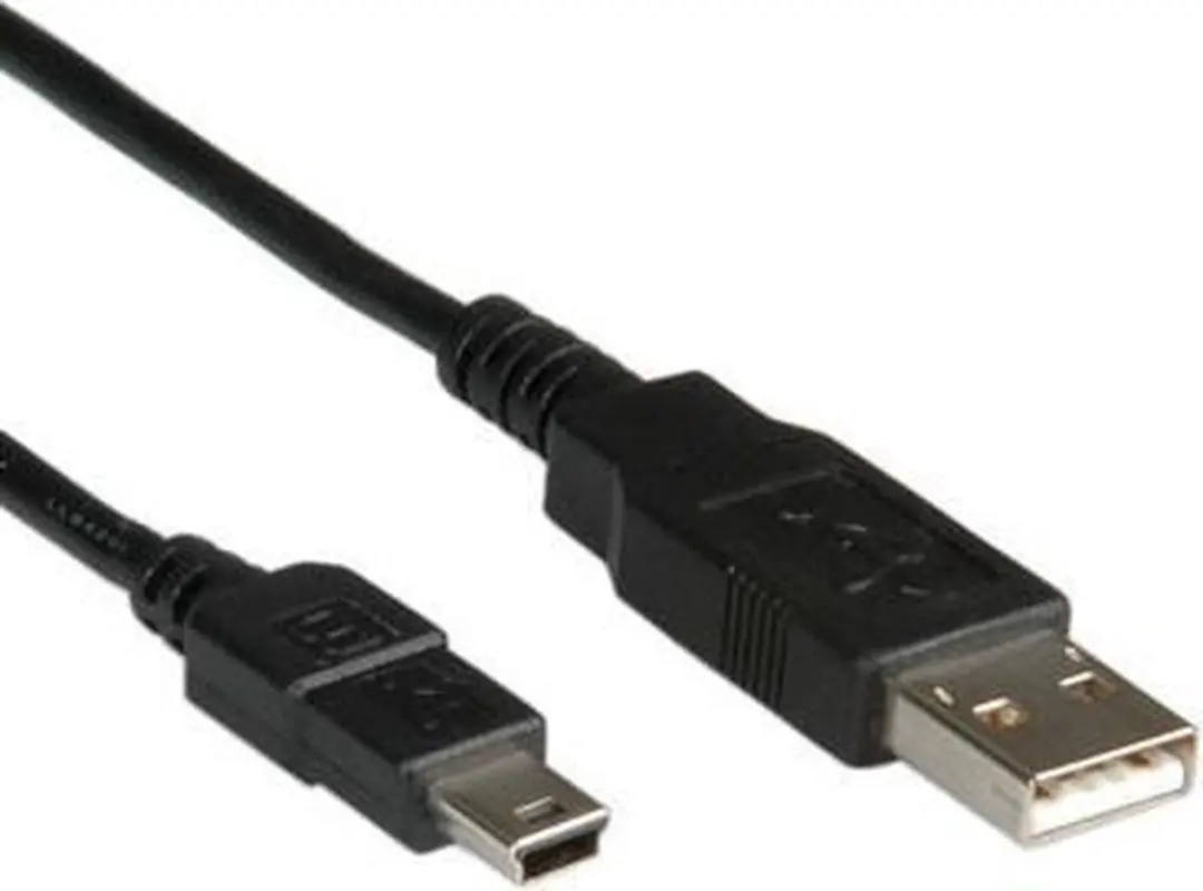 Roline USB 2.0 Kabel A naar Mini 5-Pin - 1,8m