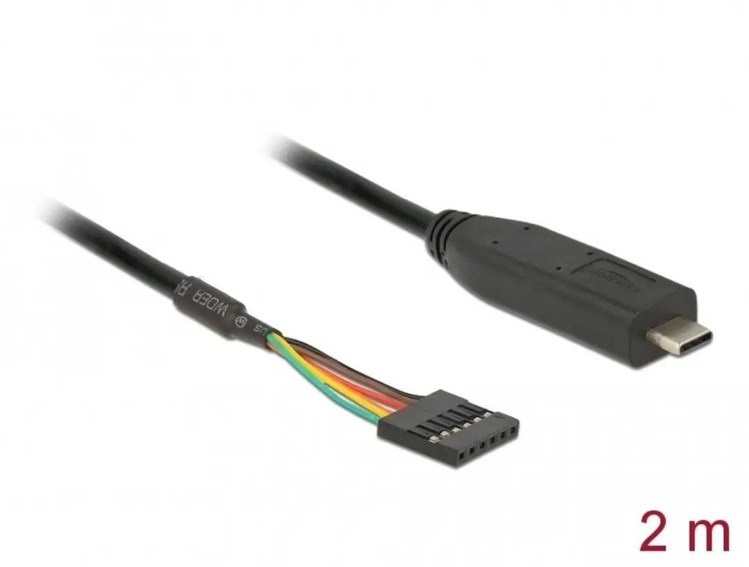Delock USB Type-C naar LVTTL 6-pin Header Converter