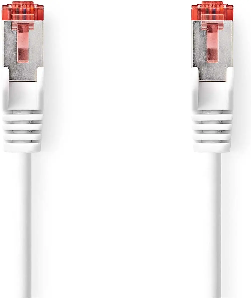 Nedis CAT6 Netwerkkabel CCGB85221WT025 - 0,25m - Wit