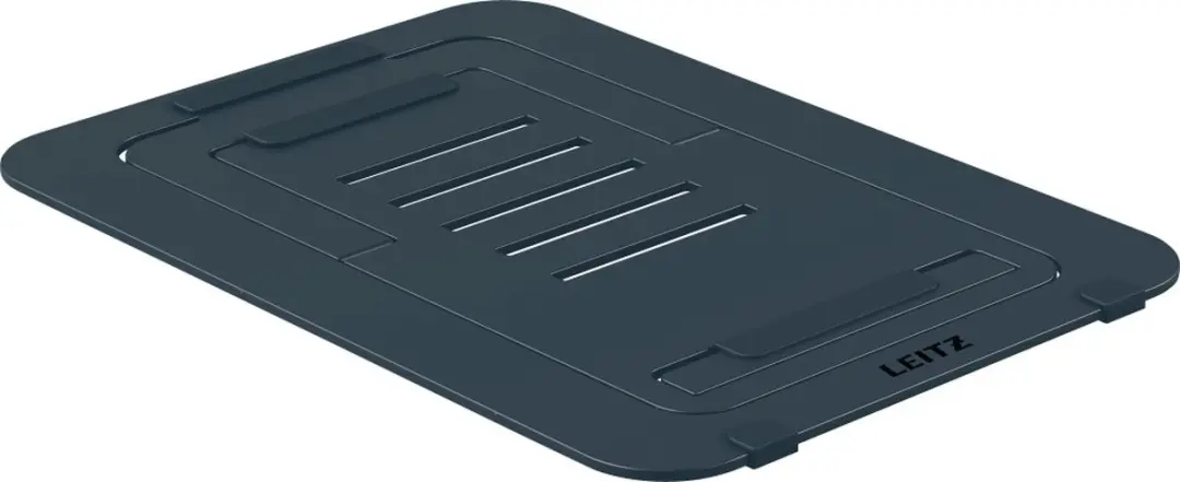 Leitz Ergo Aluminium Ultra Laptopstandaard 63460089 - 10-17" - Donkergrijs - afbeelding 6 van 6
