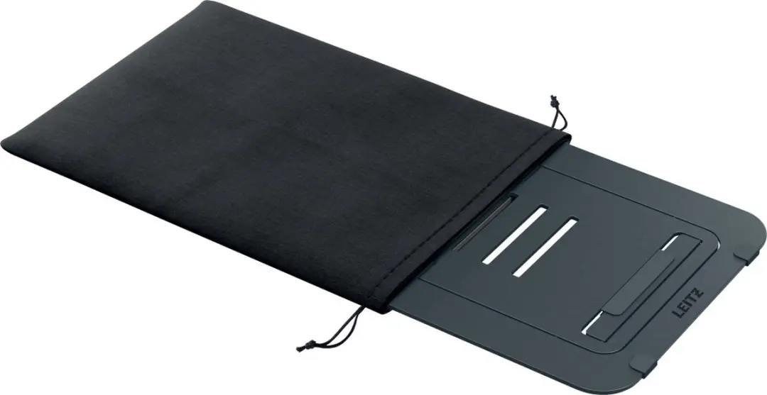 Leitz Ergo Aluminium Ultra Laptopstandaard 63460089 - 10-17" - Donkergrijs