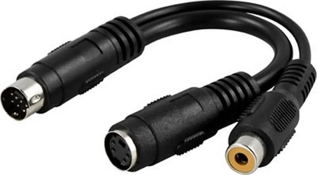 Deltaco AA-20 MiniDIN Adapter