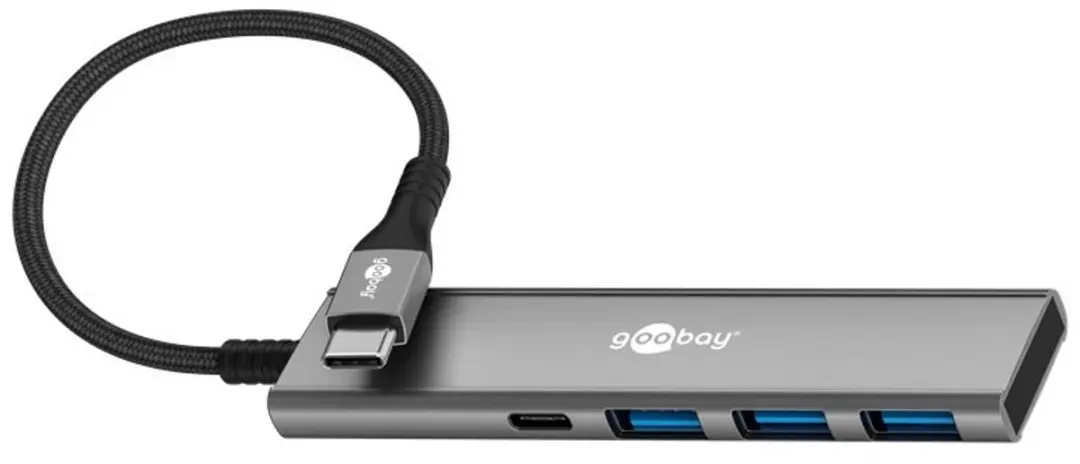 Goobay USB-C Hub 3x USB-A 1x USB-C