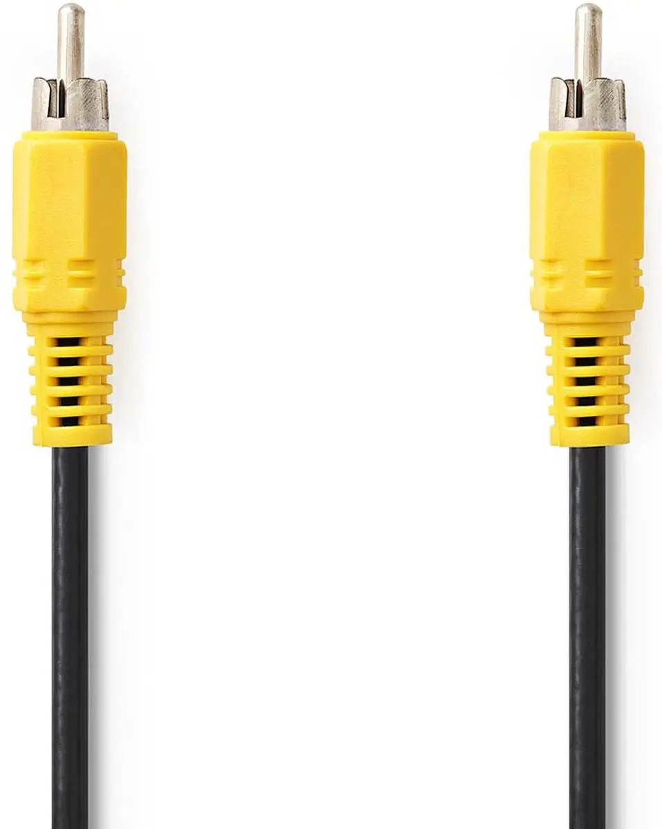 Nedis Composiet Videokabel RCA - 5m - Zwart
