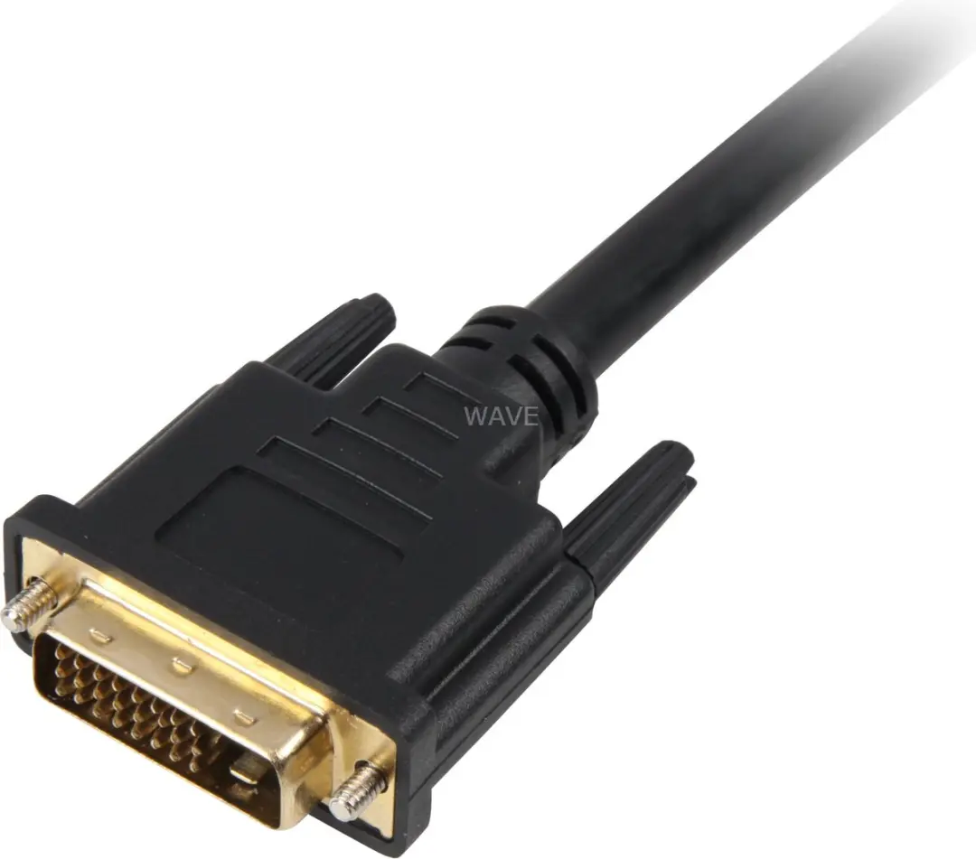 Sharkoon DVI-D Kabel 1m - Zwart