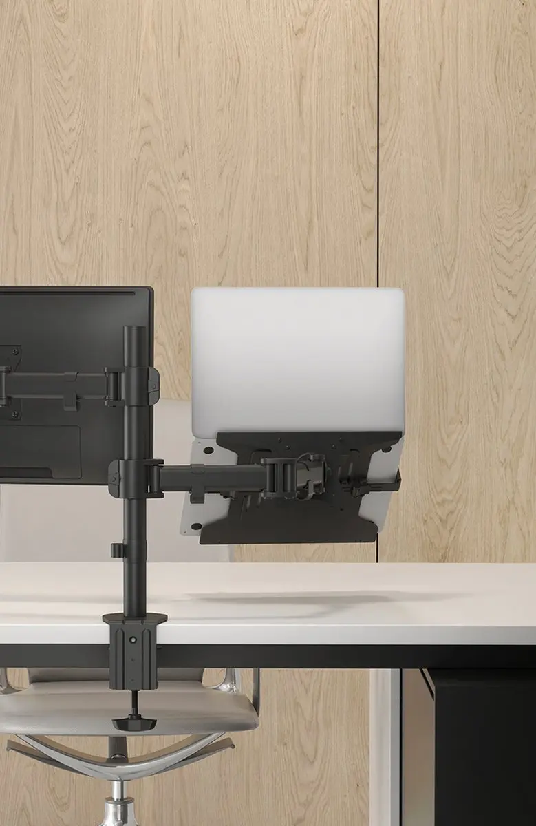 Deltaco ARM-0540 Laptophouder VESA - 4,5kg - Zwart Staal