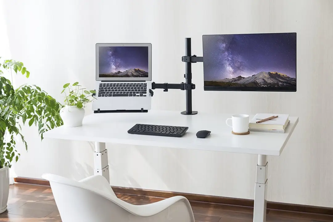 Deltaco ARM-0540 Laptophouder VESA - 4,5kg - Zwart Staal